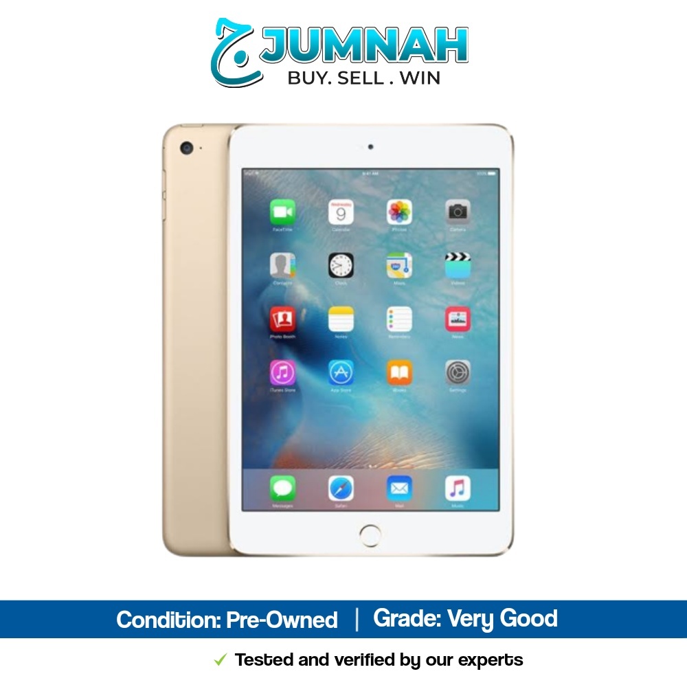 Apple iPad Mini 4 Gold Wi-Fi - Jumnah